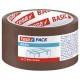TESA BASIC packing tape, brown rubber